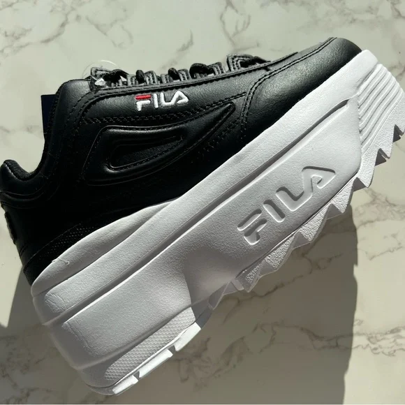 Women’s Fila Disruptor Platform Wedge 🖤 - Picture 12 of 13